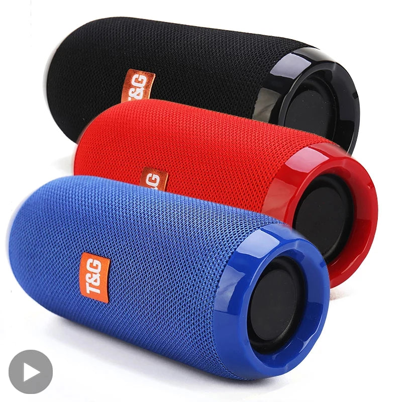 Portable Wireless Bluetooth Speaker – Powerful Subwoofer, FM Radio, Hands-Free Calling