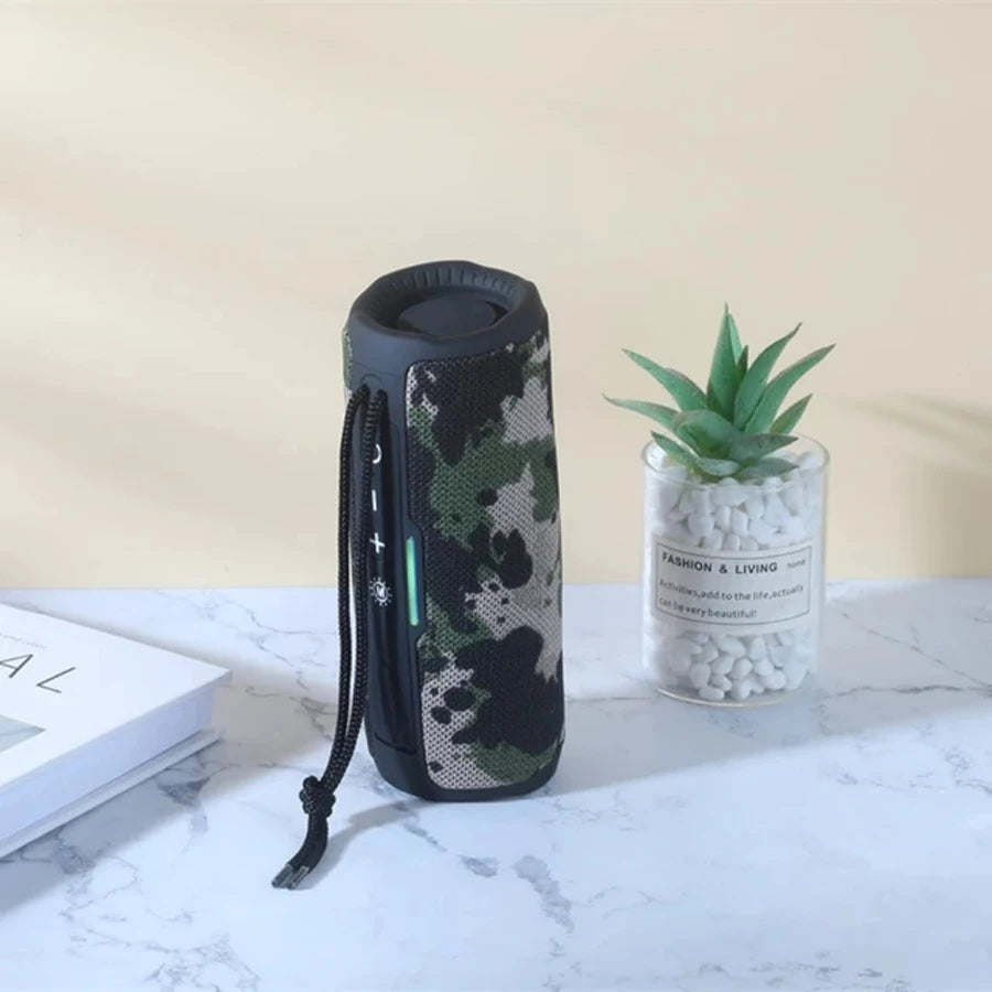 Portable Wireless Bluetooth Speaker – Powerful Subwoofer, FM Radio, Hands-Free Calling